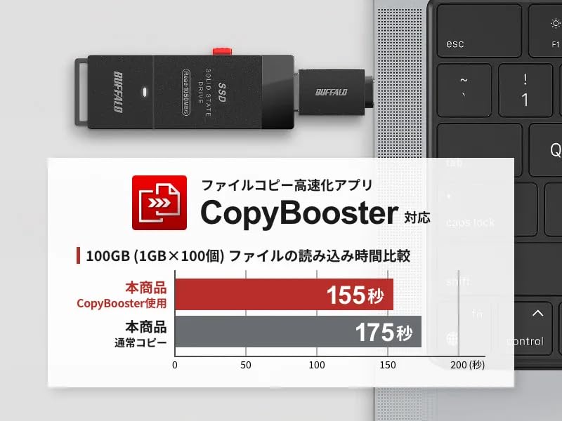 Amazon | SSD-SCH2.0U3BA/D [USB3.2(Gen2) TV録画 スティックSSD 2.0TB